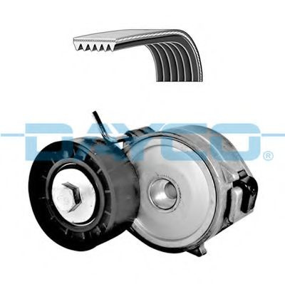 Set curea transmisie cu caneluri PEUGEOT 407 SW (6E) (2004 - 2016) DAYCO KPV237 piesa NOUA