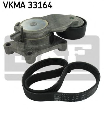 Set curea transmisie cu caneluri PEUGEOT 5008 (2009 - 2016) SKF VKMA 33164 piesa NOUA
