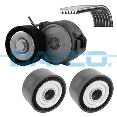 Set curea transmisie cu caneluri PEUGEOT EXPERT caroserie (VF3A, VF3U, VF3X) (2007 - 2016) DAYCO KPV...