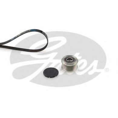 Set curea transmisie cu caneluri RENAULT CLIO II (BB0/1/2, CB0/1/2) (1998 - 2005) GATES K016PK1210 p...