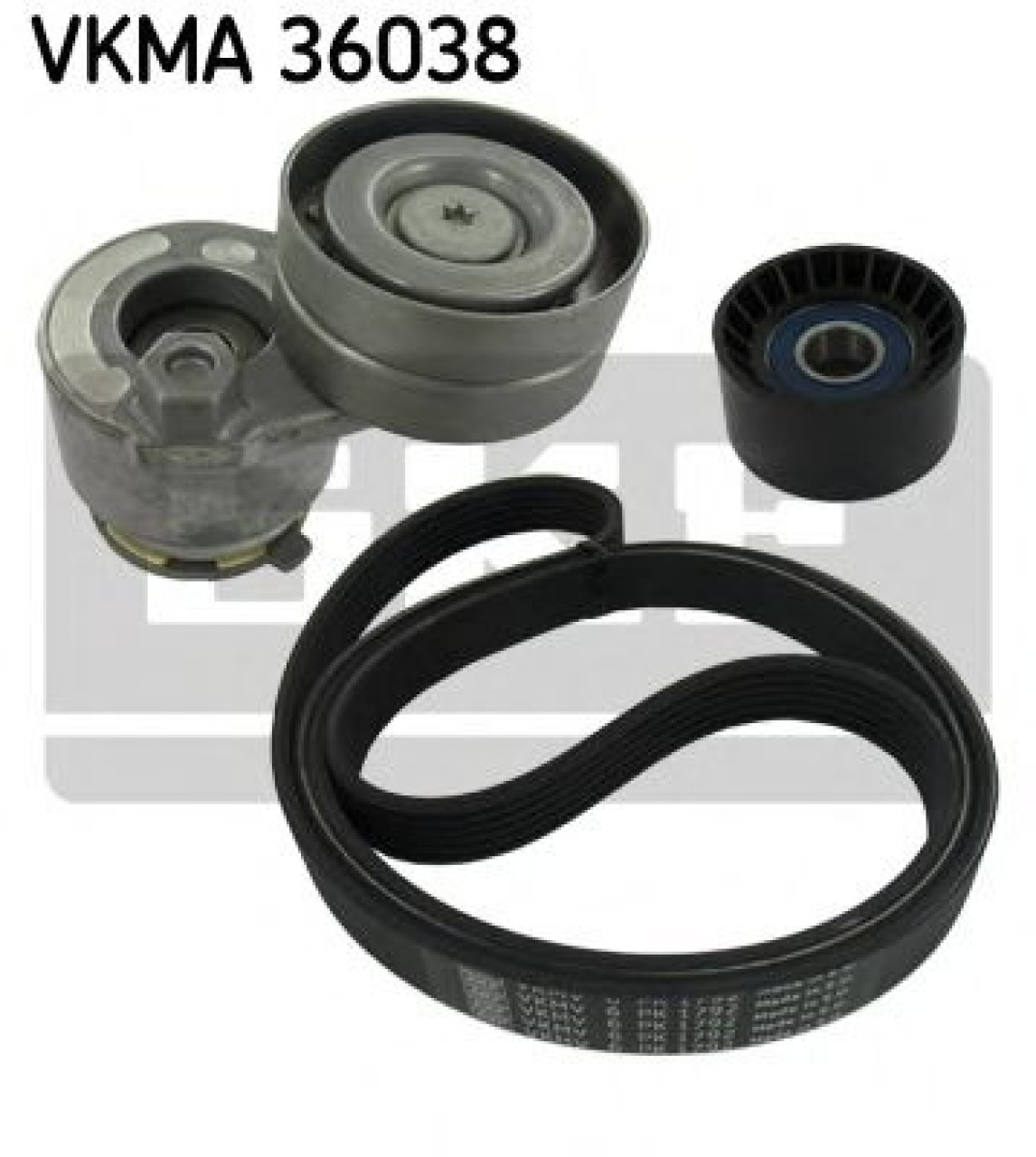 Set curea transmisie cu caneluri RENAULT VEL SATIS (BJ0) (2002 - 2016) SKF VKMA 36038 piesa NOUA