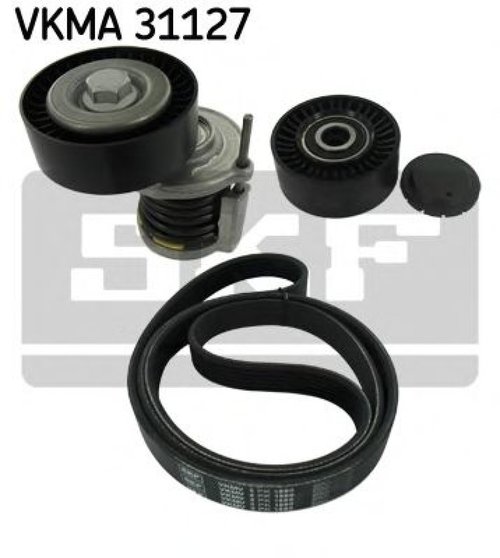 Set curea transmisie cu caneluri SEAT EXEO ST (3R5) (2009 - 2016) SKF VKMA 31127 piesa NOUA