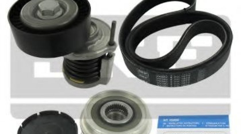 Set curea transmisie cu caneluri SKODA ROOMSTER Praktik (5J) (2007 - 2015) SKF VKMAF 31098 piesa NOUA