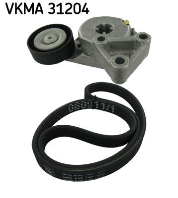 Set curea transmisie cu caneluri (VKMA31204 SKF) AUDI,SEAT,SKODA,VW