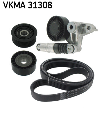 Set curea transmisie cu caneluri (VKMA31308 SKF) AUDI
