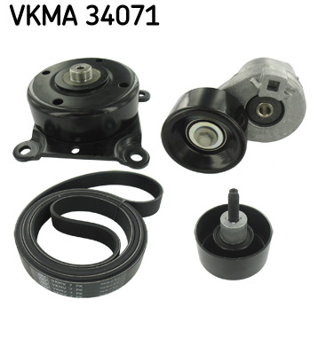 Set curea transmisie cu caneluri (VKMA34071 SKF) FORD