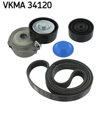 Set curea transmisie cu caneluri (VKMA34120 SKF) FORD