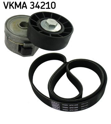 Set curea transmisie cu caneluri (VKMA34210 SKF) FORD