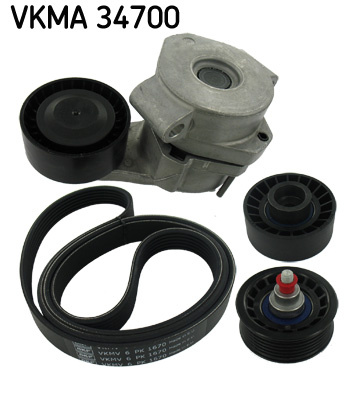 Set curea transmisie cu caneluri (VKMA34700 SKF) Citroen,FIAT,FORD,PEUGEOT