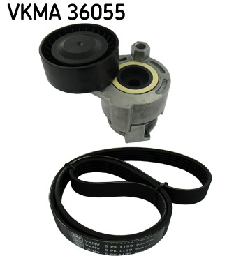 Set curea transmisie cu caneluri (VKMA36055 SKF) DACIA,NISSAN,RENAULT
