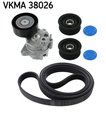 Set curea transmisie cu caneluri (VKMA38026 SKF) MERCEDES-BENZ