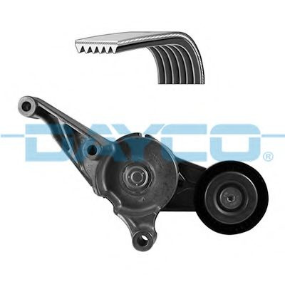 Set curea transmisie cu caneluri VW GOLF PLUS (5M1, 521) (2005 - 2013) DAYCO KPV250 piesa NOUA