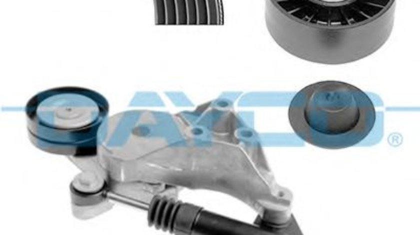 Set curea transmisie cu caneluri VW NEW BEETLE (9C1, 1C1) (1998 - 2010) DAYCO KPV251 piesa NOUA