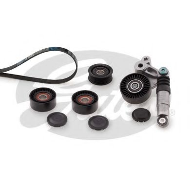 Set curea transmisie cu caneluri VW TOUAREG (7P5) (2010 - 2016) GATES K116PK2490 piesa NOUA