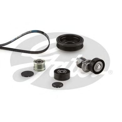 Set curea transmisie cu caneluri VW TRANSPORTER V platou / sasiu (7JD, 7JE, 7JL, 7JY, 7JZ, 7FD) (200...