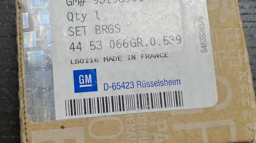 Set cuzineti biela Renault Trafic / Opel Vivaro 2.0 DCI M9R 93198901 ( LICHIDARE DE STOC)