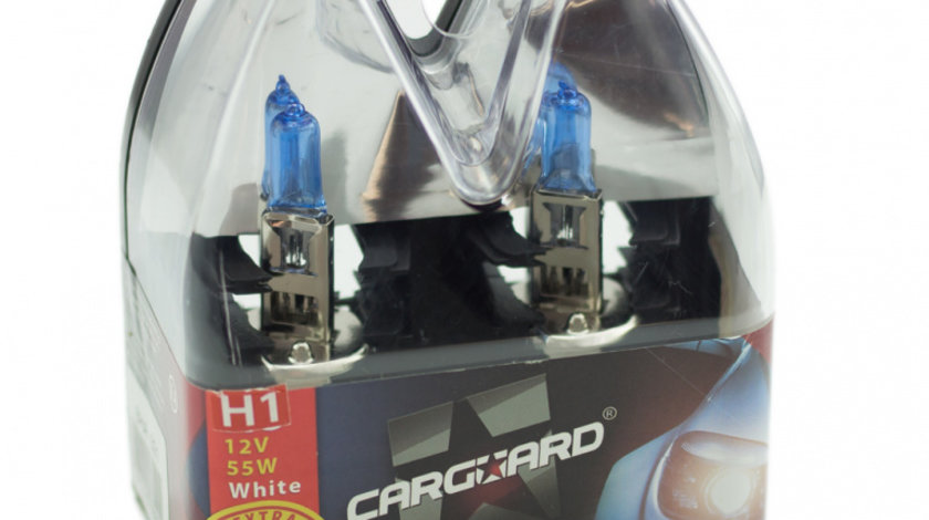 Set de 2 becuri halogen H1 - 55W - CARGUARD BHA021-V