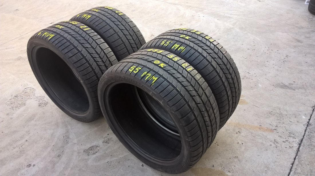 Set de 4 anvelope de iarna 295 35 21 pirelli scorpion yce & snow