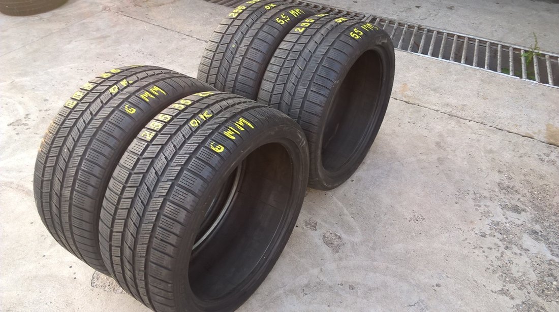 Set de 4 anvelope de iarna 295 35 21 pirelli scorpion yce & snow