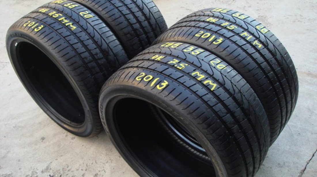 Set de 4 anvelope de vara ca si noi 285 35 20 pirelli p zero