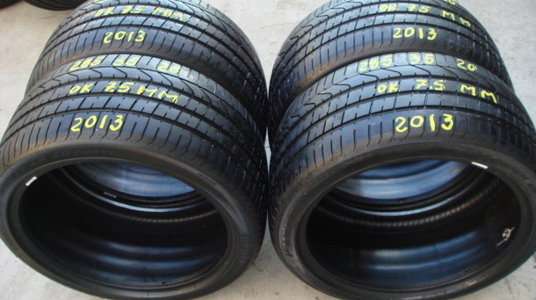 Set de 4 anvelope de vara ca si noi 285 35 20 pirelli p zero