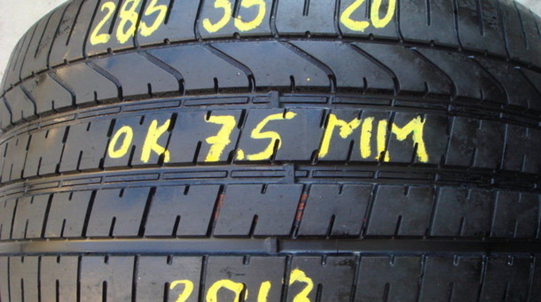 Set de 4 anvelope de vara ca si noi 285 35 20 pirelli p zero