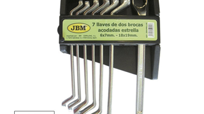 SET DE 7 CHEI INELARE CU COT JBM 50562 JBM