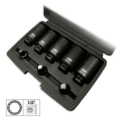 SET DE 8 TUBULARE SI CAPETE XZN 1/2inch DE IMPACT JBM 52547 JBM