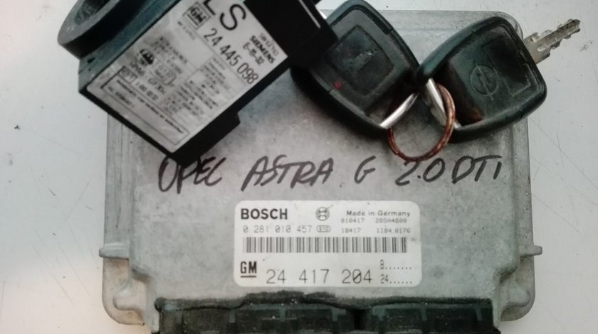 set de pornire bosch 24417204 - 0281010457 pentru Opel Astra G 2.0dti
