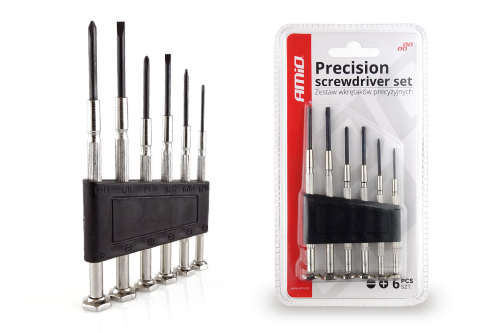 Set De șurubelnițe De Precizie, 6 Buc Amio 02408