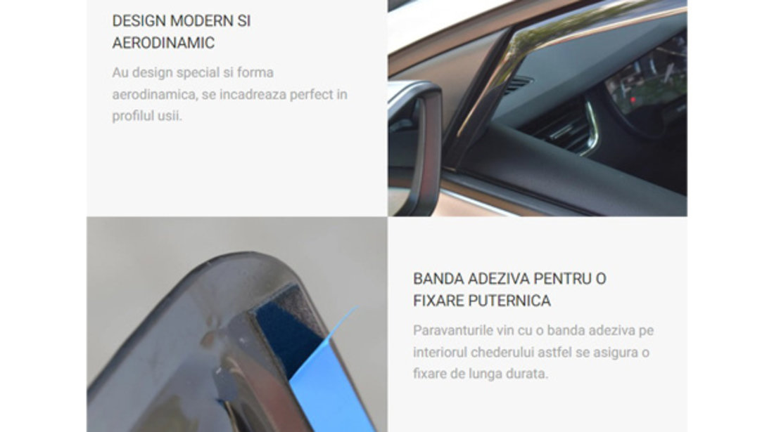 SET DEFLECTOARE AER FATA FARAD PENTRU BMW SERIE 3 - TOURING E90/E91 (2004-2012)