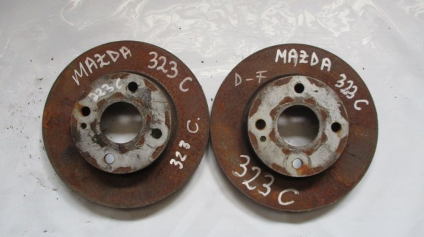 SET DISCURI FRANA FATA MAZDA 323 C FAB. 1996, 1.5 BENZINA , 16V, 90CP.