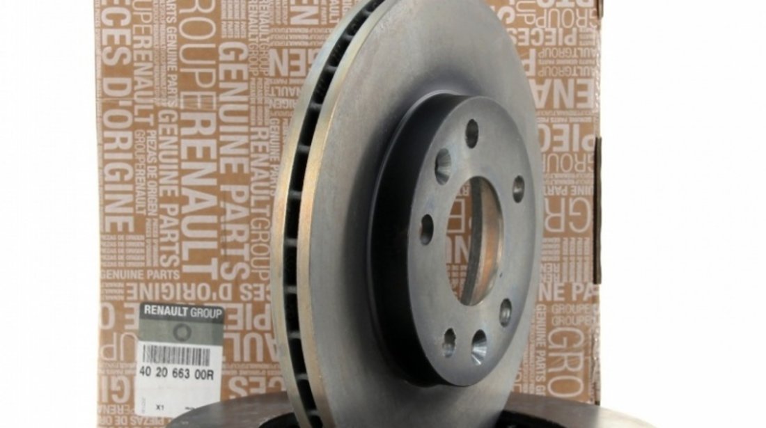 Set Discuri Frana Fata Oe Dacia Duster 2010-2017 Fara ABS 402066300R