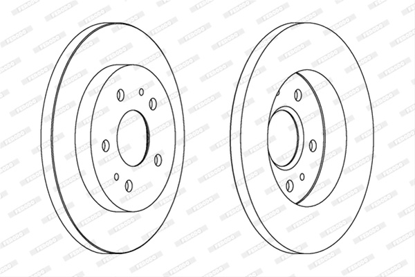 Set Discuri Frana Ferodo Daewoo DDF1387