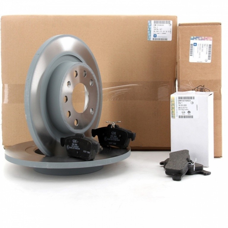 Set Discuri + Placute Frana Spate Oe Opel Vectra C 2002-2009 93186300