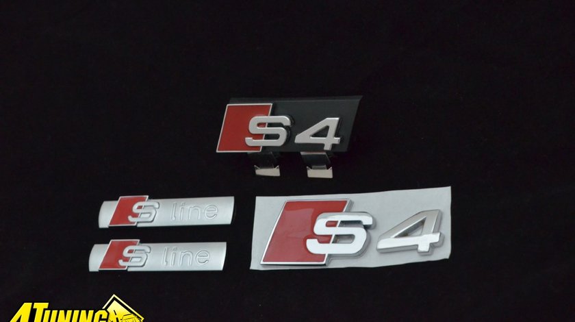 Set Embleme Audi S4