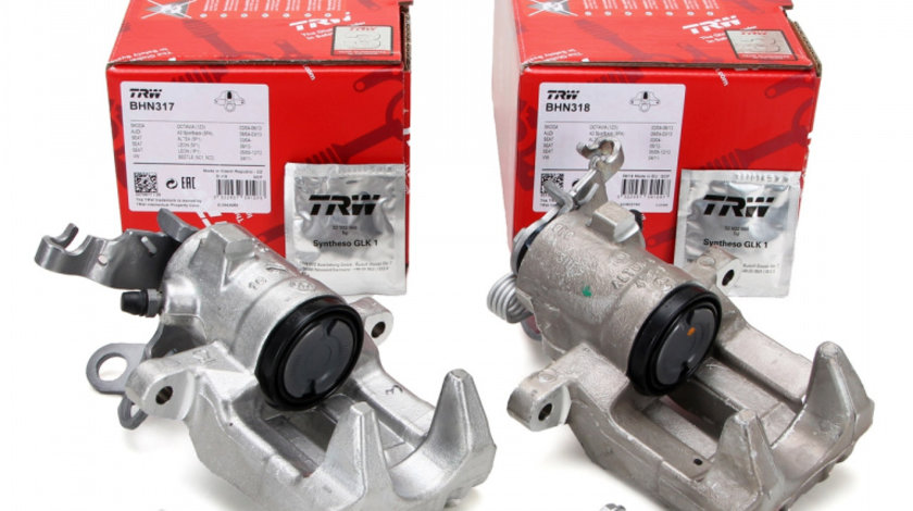 Set Etrier Frana Spate Dreapta+Stanga Trw Volkswagen Jetta 4 2010→ BHN318+BHN317