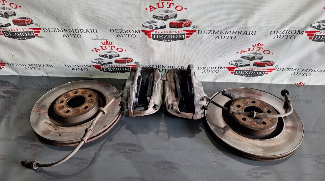 Set etriere frana fata 8R0615107E 8R0615108E AUDI A6 C7 Avant (4G5, 4GD) 1.8 TFSI 136 cai DDCA