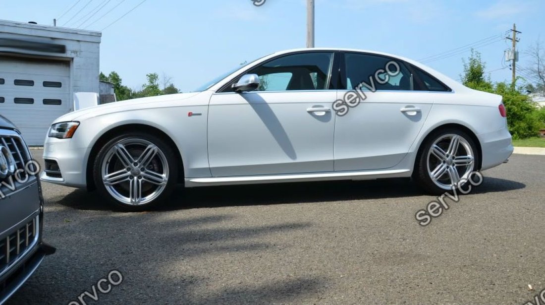 Set extensii laterale Sline praguri tuning sport Audi A6 C7 4G S6 Rs6 S-line 2011-2014 v2