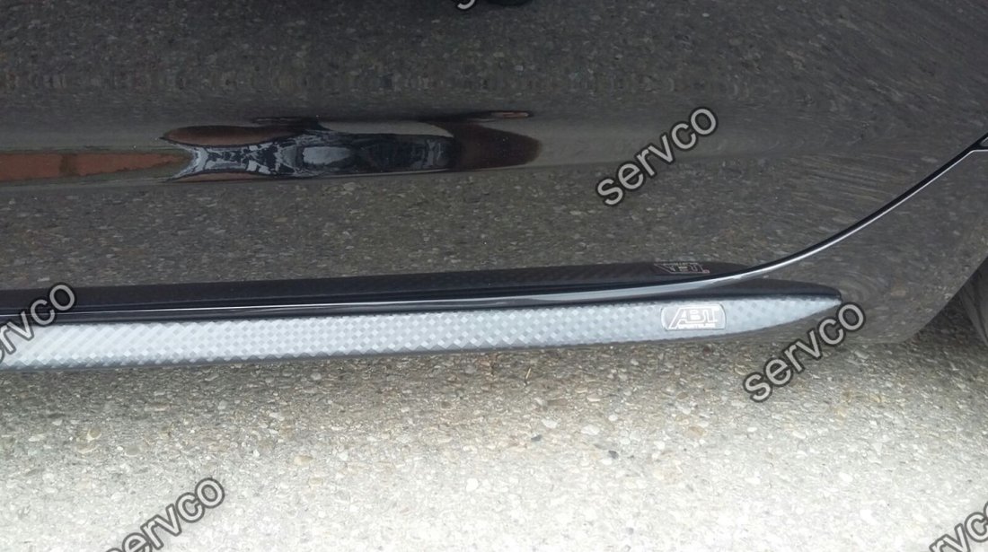 Set extensii laterale Sline praguri tuning sport Audi A6 C7 4G S6 Rs6 S-line 2011-2014 v2