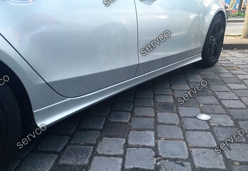 Set extensii Sline praguri laterale sport tuning Audi A4 B8 RS4 S4 Votex 2008-2015 v2