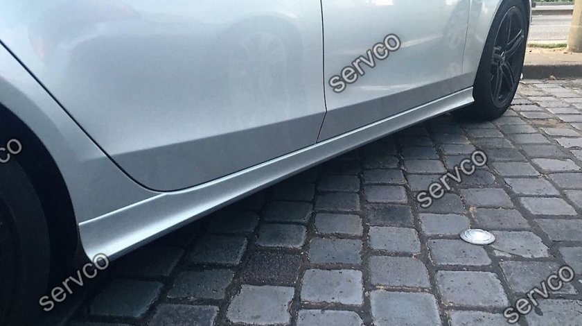 Set extensii Sline praguri laterale sport tuning Audi A4 B8 RS4 S4 Votex 2008-2015 v2