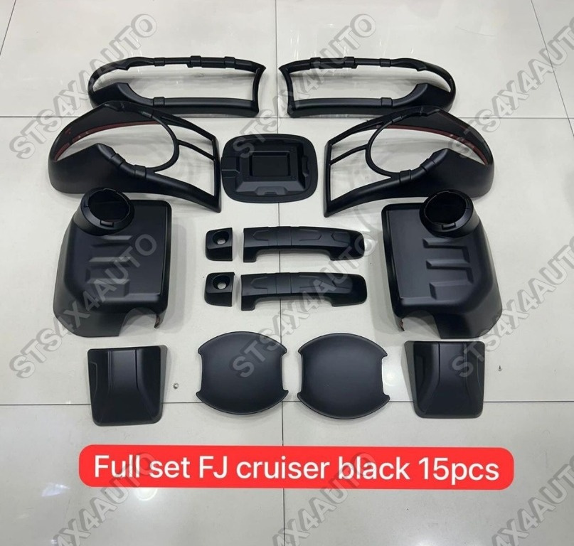 SET EXTERIOR ORNAMENT TOYOTA FJ CRUISER 2007-2021 MB[15-BUC]