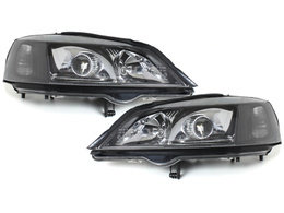 Set Faruri Compatibil Cu Opel Astra G 1998-2004 Negru SWO01DAB
