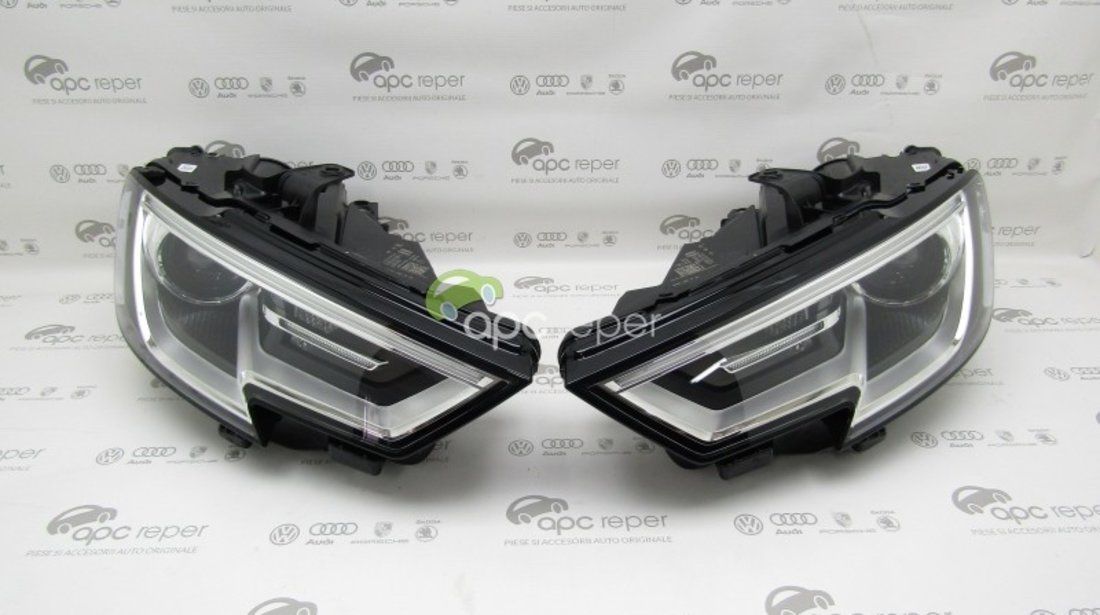 Set Faruri Complete Bi-Xenon LED Audi A3 8V Facelift - Cod: 8V0941005G - 8V0941006G