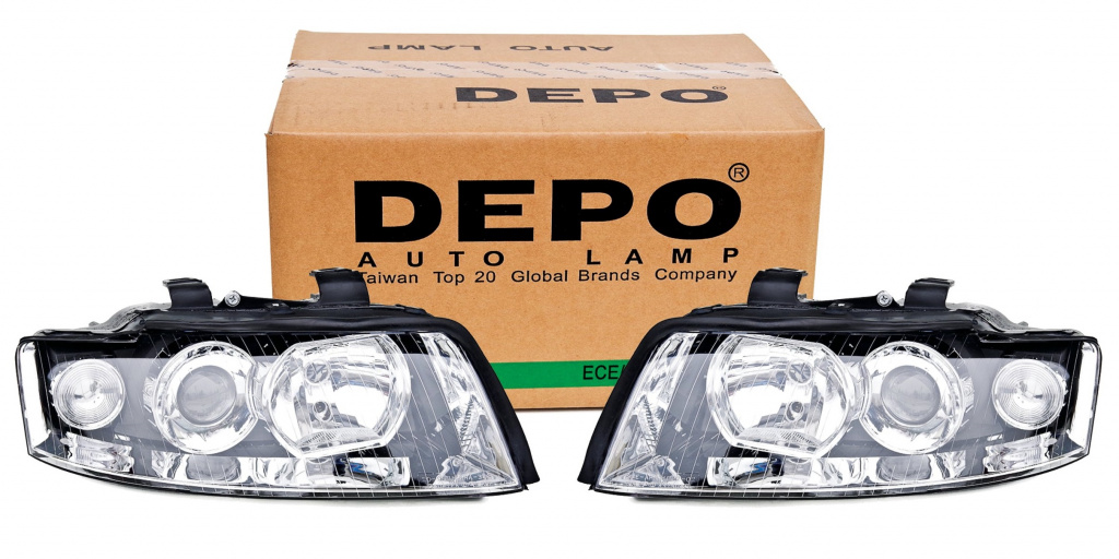 Set Faruri Dreapta + Stanga Am Audi A4 B6 2000-2004 8E0941029C + 8E0941030C