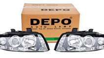 Set Faruri Dreapta + Stanga Am Audi A4 B6 2000-200...