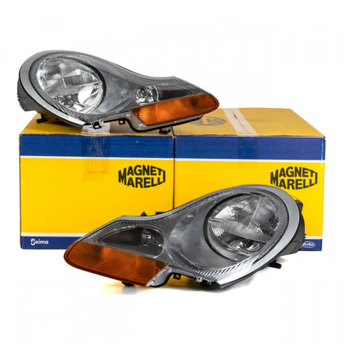 Set Faruri Dreapta + Stanga Magneti Marelli Porsche Boxster 986 1996-2004 710301096003 + 71030109600...