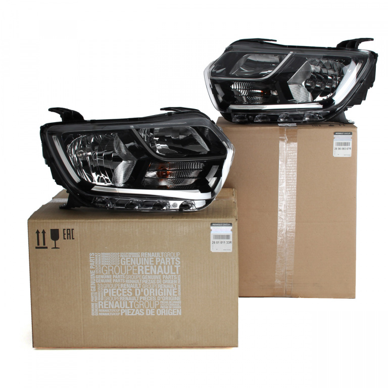Set Faruri Dreapta + Stanga Oe Dacia Duster 2 2017→ 260101133R + 260609367R