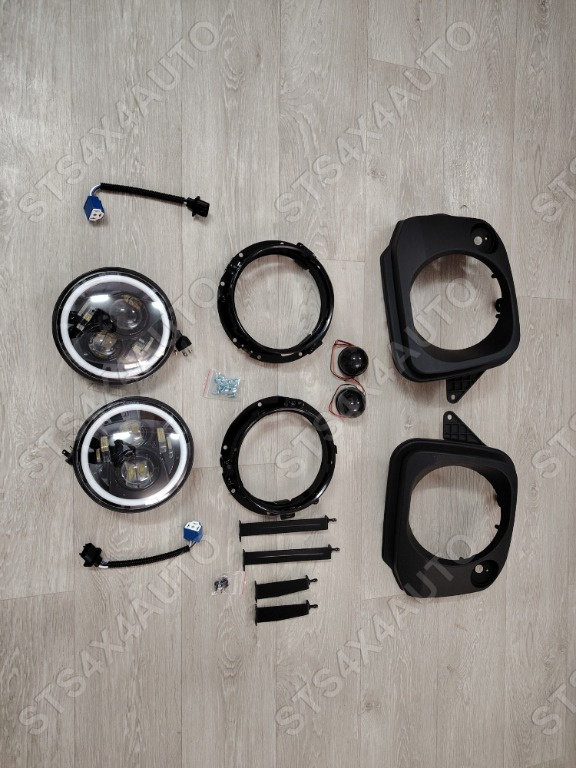 SET FARURI LED CU RAME SI SEMNALIZARE PENTRU SUZUKI JIMNY 1998-2018 [V3]